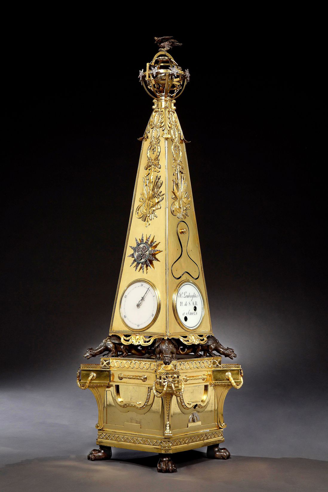 Automaton clock, ca 1777